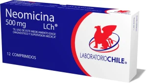 Neomicina 500 mg x 12 Comprimidos