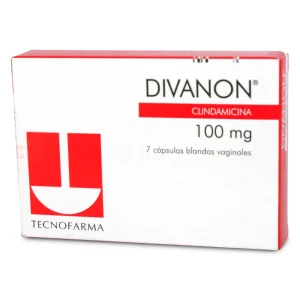 Divanon, Clindamicina 100 mg x 7 Capsulas Blandas
