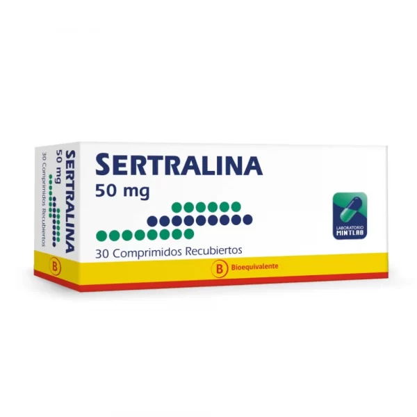 Sertralina 50 Mg x 30 Comprimidos Recubiertos – Farmacias Valdivia