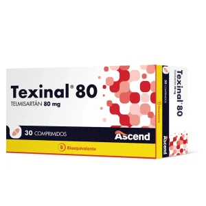 Texinal 80 (Be),Telmisartán 80 mg x 30 Comprimidos