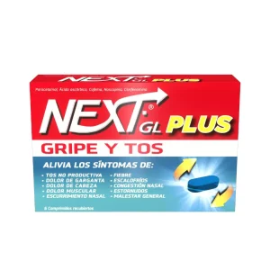 Next GL Plus x 6 Comprimidos Recubiertos