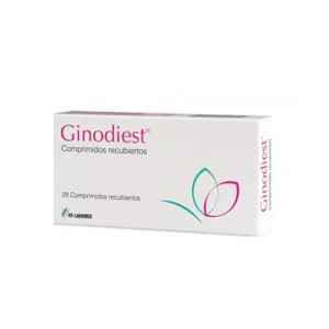 Ginodiest (Be), Dienogest 2mg + Etinilestradiol 0,03 x 28 Comprimidos